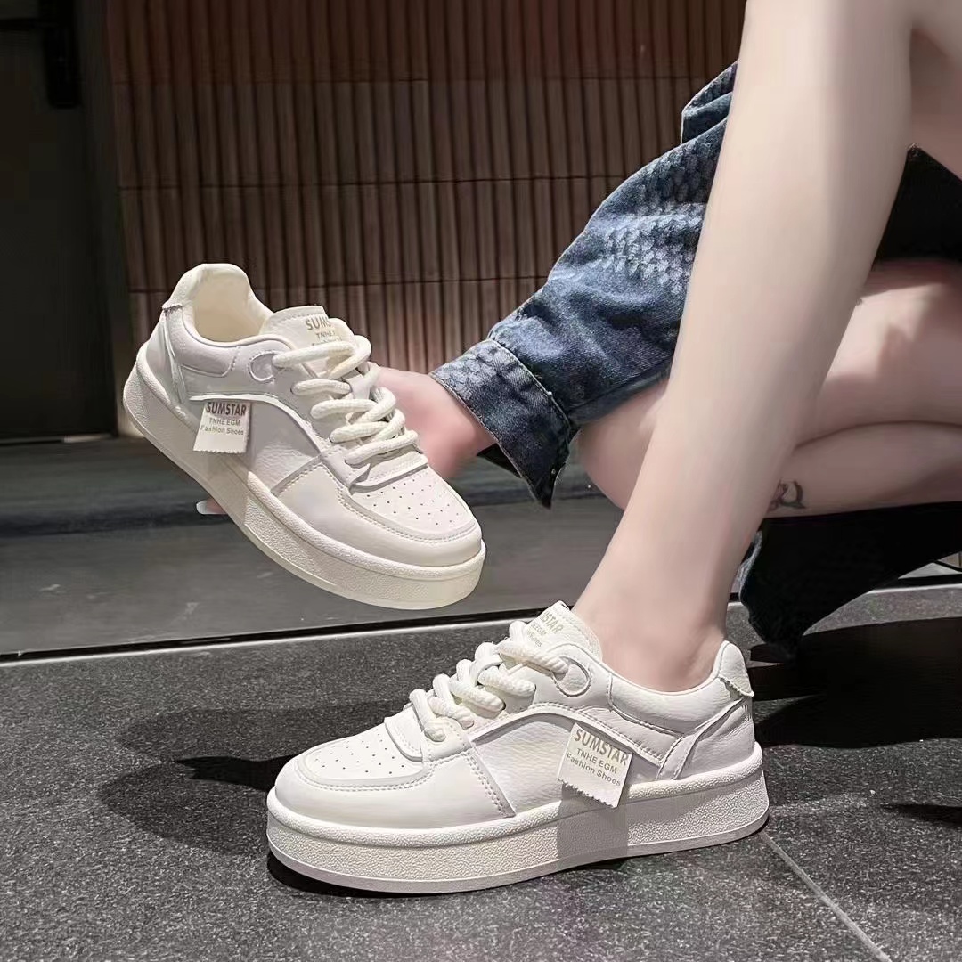 【宝贝家】5206牛皮板鞋