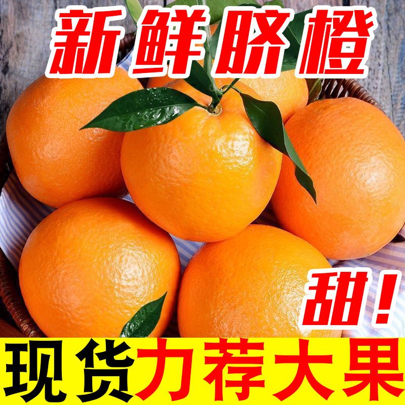 【超低价】正宗赣南冰糖橙薄皮橙子应季新鲜水果脐橙爱媛果冻橙批发