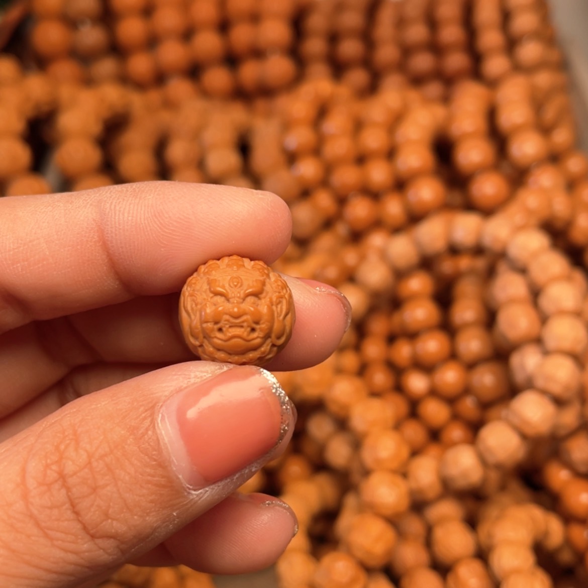 【闪购商品】猴头核桃吊坠无*。大黑天单籽