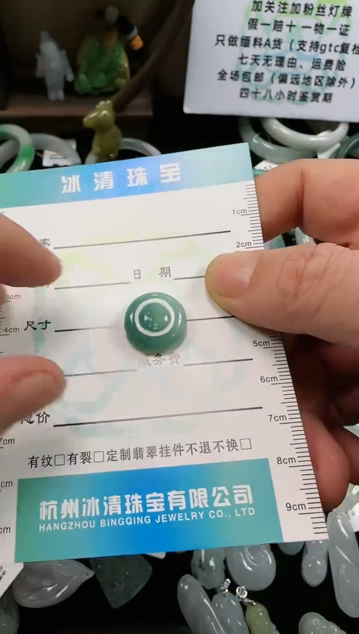 【闪购商品】翡翠颈饰未镶嵌平安扣