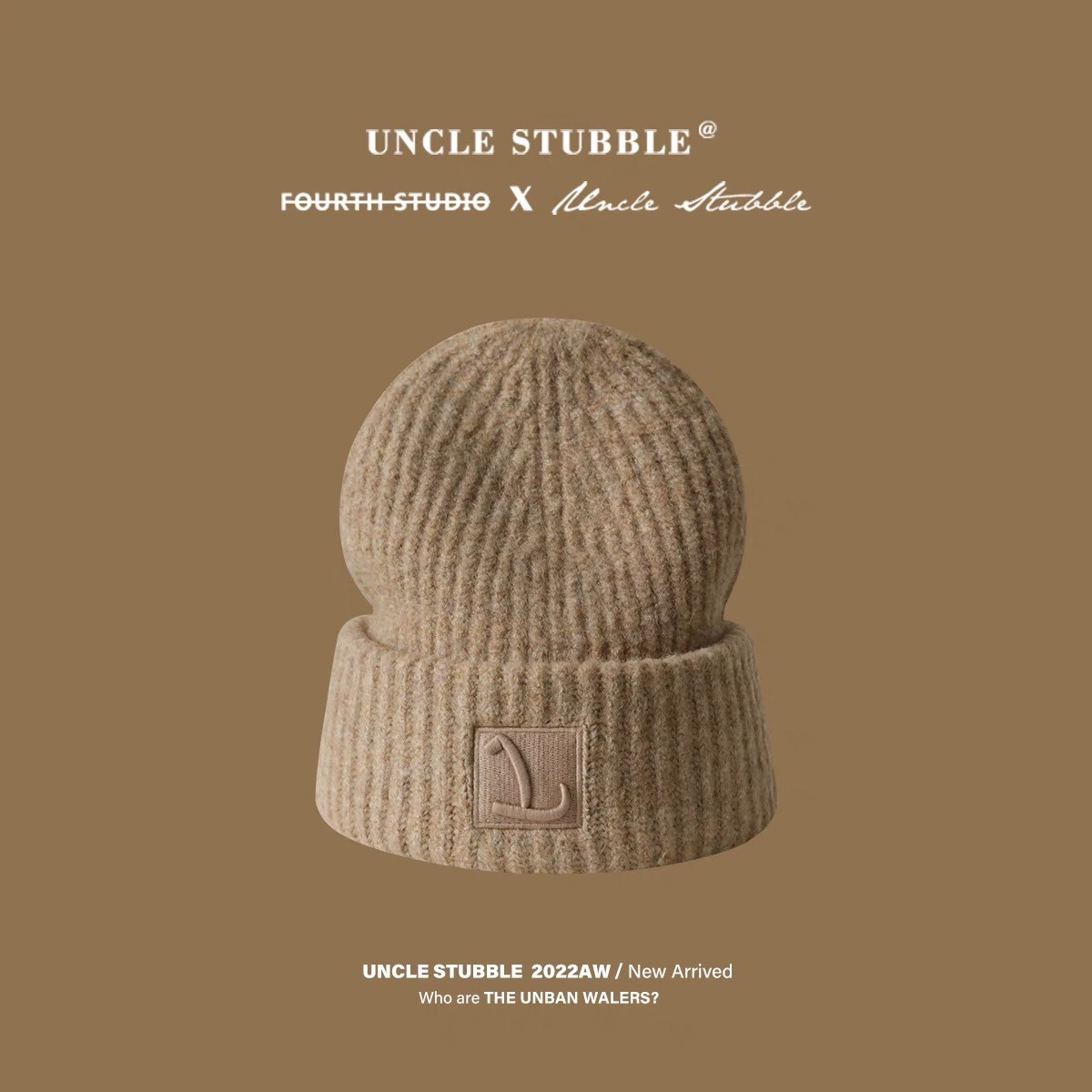 帽子女秋冬保暖护耳帽子粗线针织毛线宽松时尚韩系百搭大头围加厚