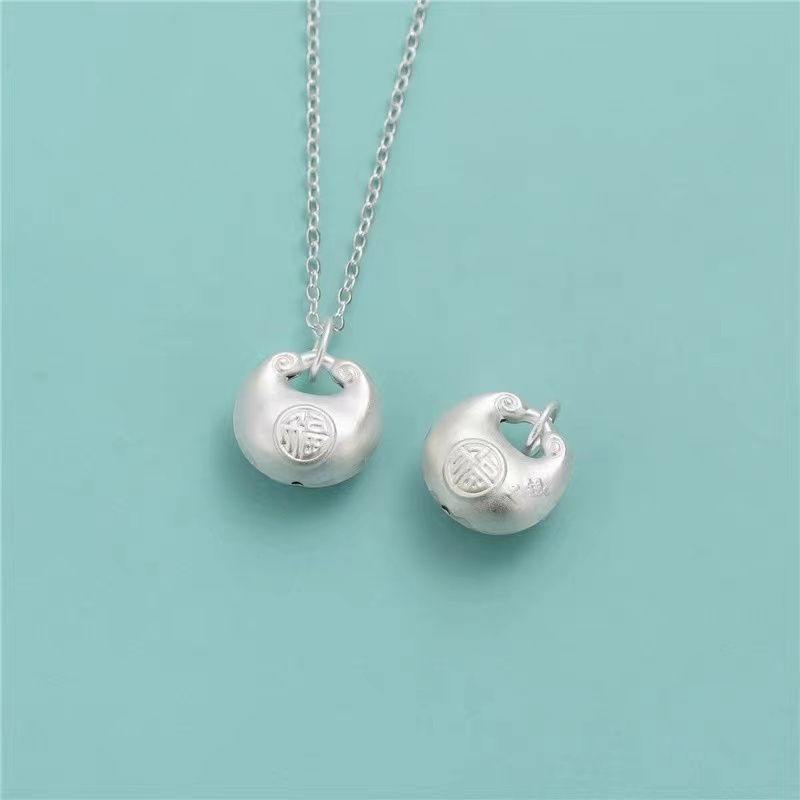 吊坠足银 990小胖福吊坠23691