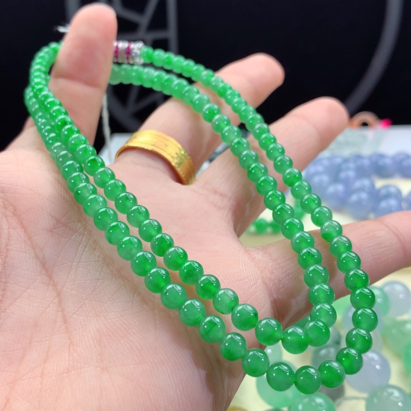 【闪购商品】翡翠手链未镶嵌汉****语