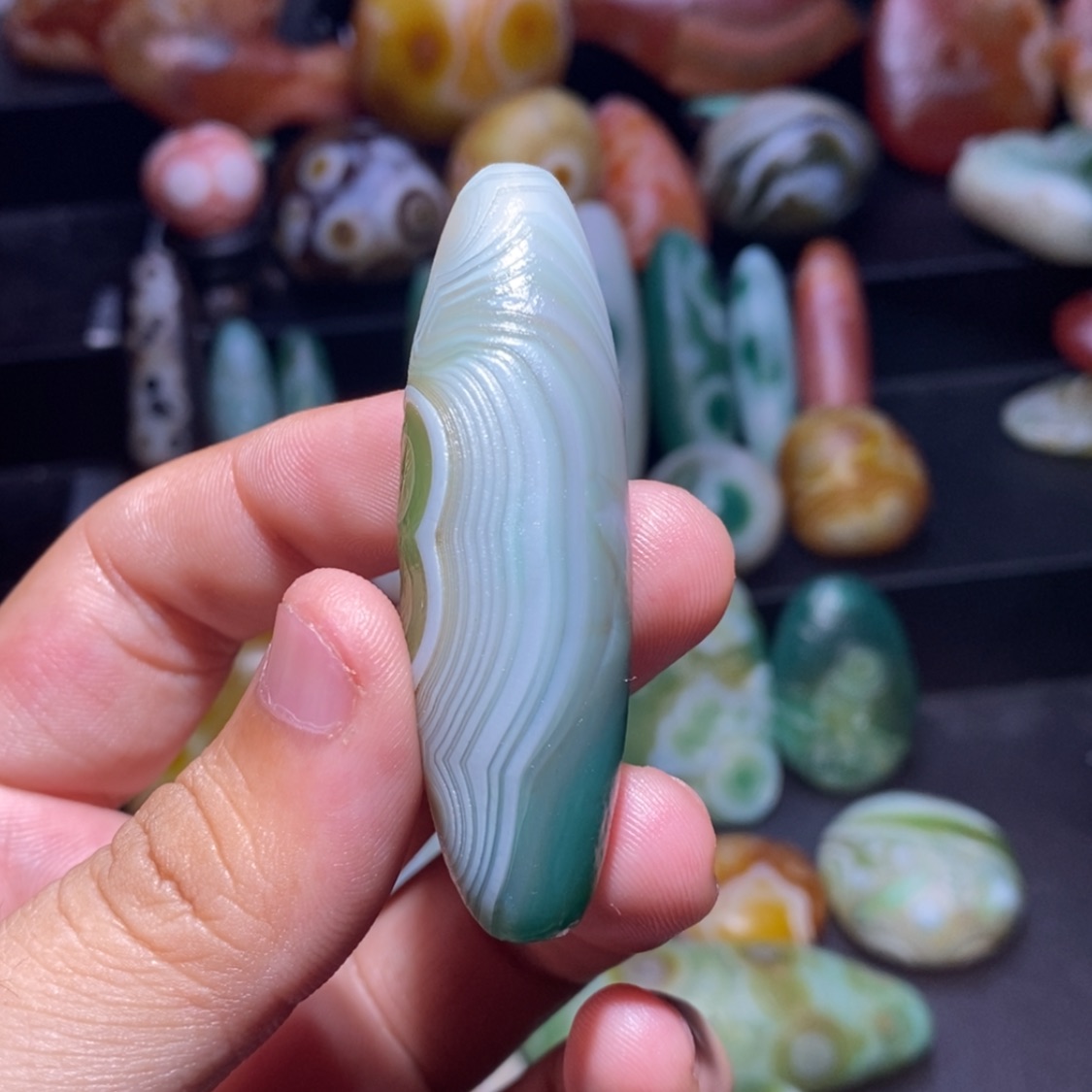 【闪购商品】玛瑙/玉髓1未镶嵌左