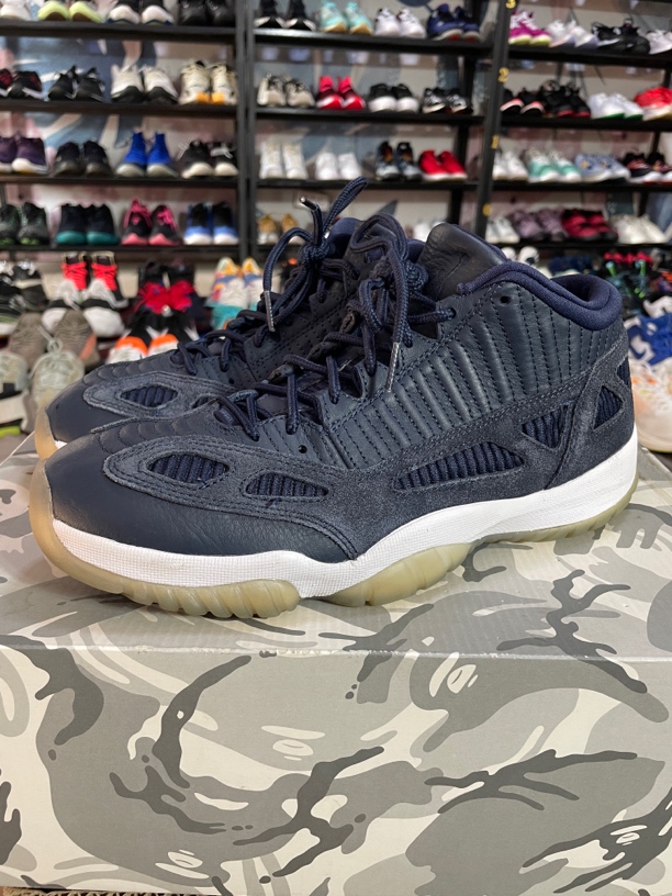 42.5码270/Air Jordan11季后赛 篮球鞋 黑曜石/公价1009 刮蹭看图