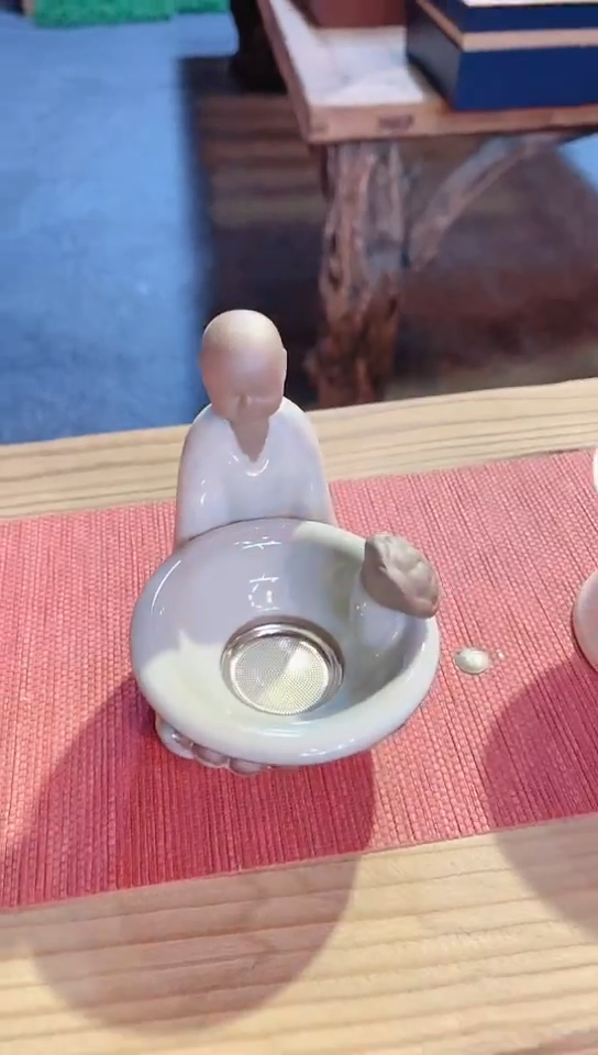 【闪购商品】陶瓷禅意茶漏