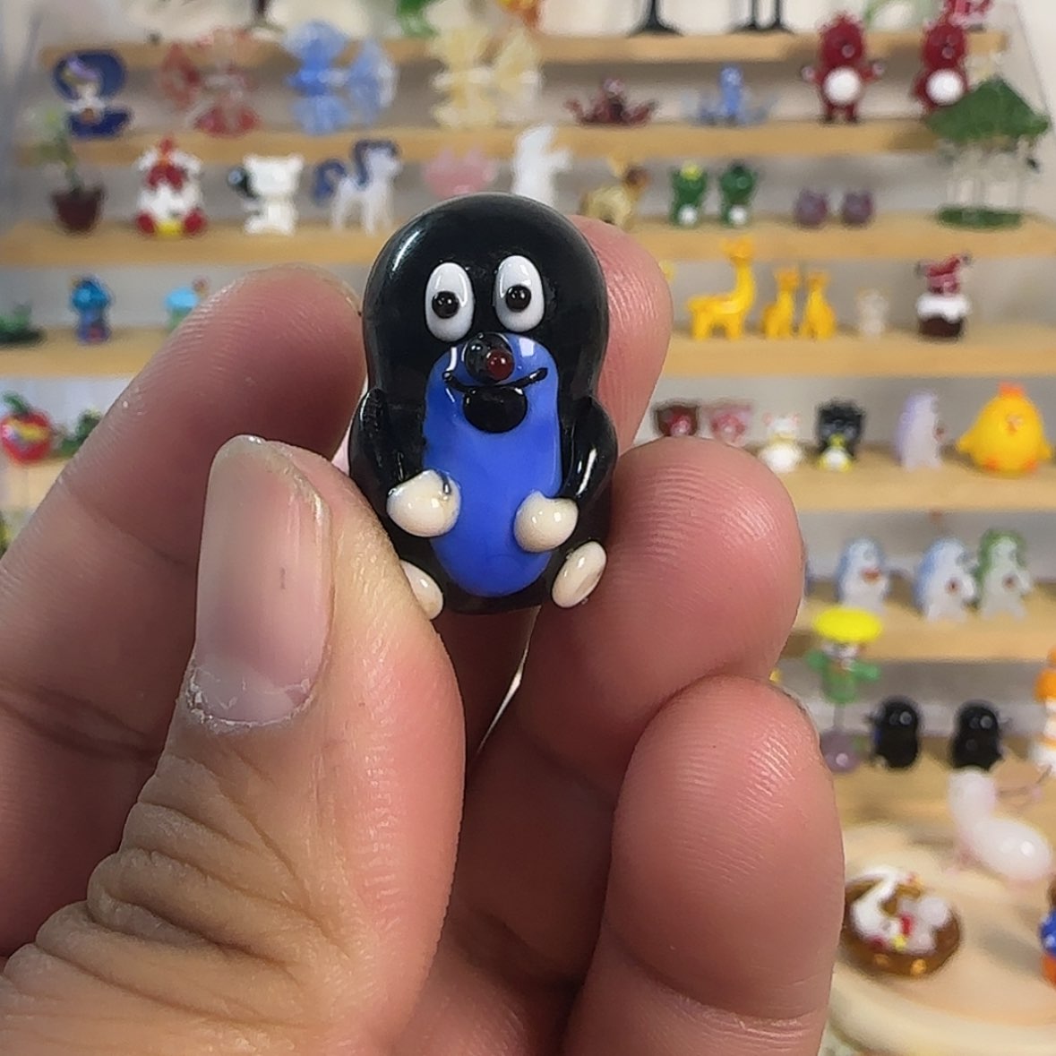 【闪购商品】琉璃手工艺品朱****鱼13
