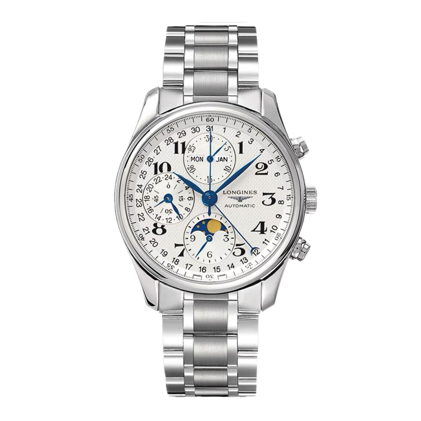 99新 Longines/浪琴 华/名匠673八针阿拉伯/23年/公价29300/40mm