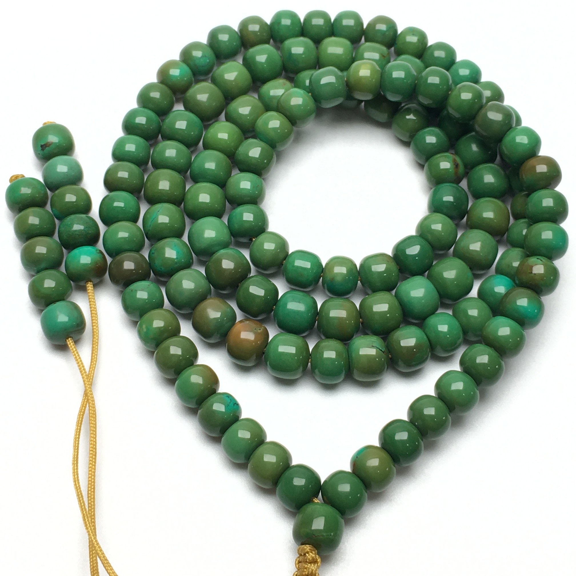 H942号拍品湖北松高瓷绿108（尺寸6.5   克重41.5）