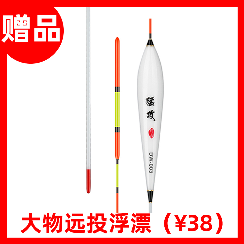 鲢鳙大物远投浮漂1支