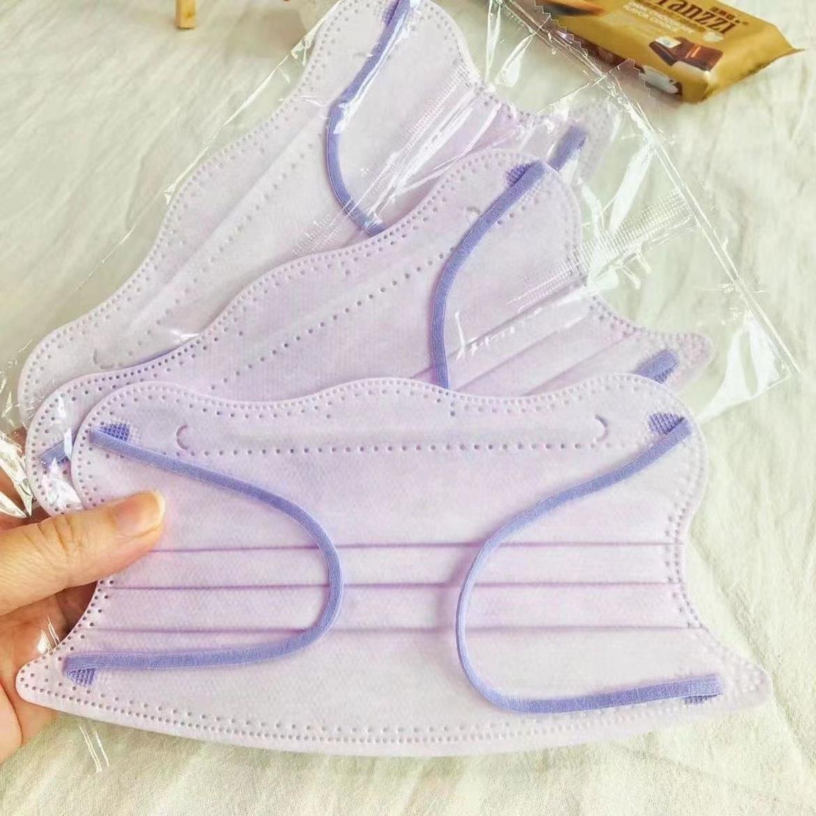 【买30送20】小红书同款奶油V型口罩女高颜值ins学院风显脸小显白