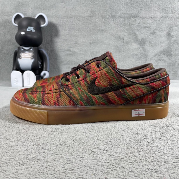 二手42.5码 Nike SB Stefan Janoski 休闲鞋 棕黄 无盒 公价899