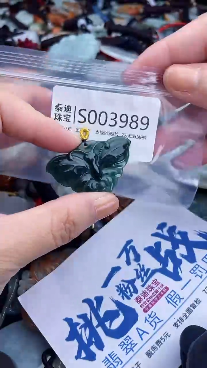 【闪购商品】翡翠颈饰未镶嵌1