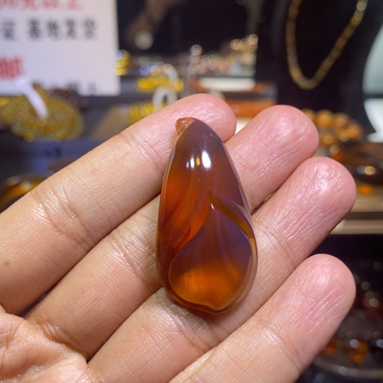 【闪购商品】琥珀裸石未镶嵌