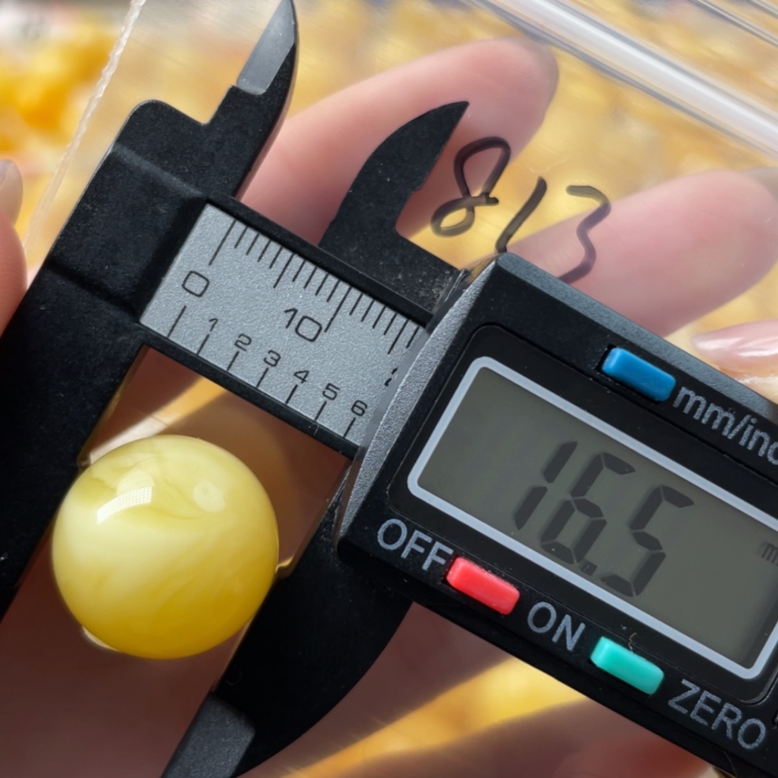 【闪购商品】蜜蜡裸石未镶嵌保**实