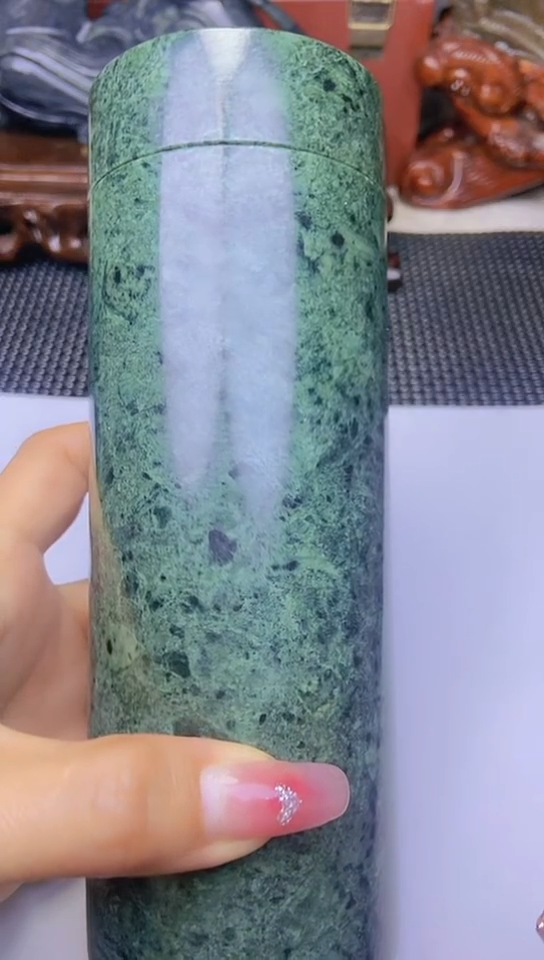 【闪购商品】蛇纹石玉手饰未镶嵌杯子