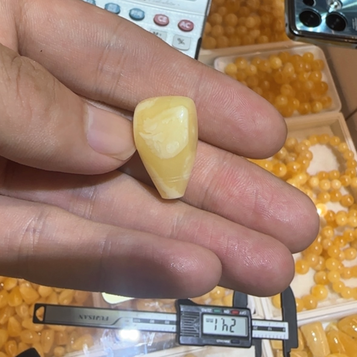 【闪购商品】琥珀手链未镶嵌留*