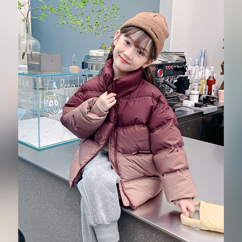 【冬季大促】儿童冬装新款小女孩短款加厚棉衣洋气冬季棉袄外套潮