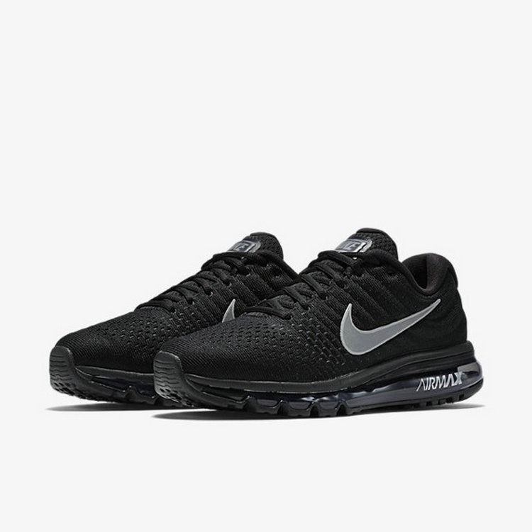 NIKE耐克男鞋AIR气垫缓震跑步鞋黑色舒适男子运动鞋849559-001
