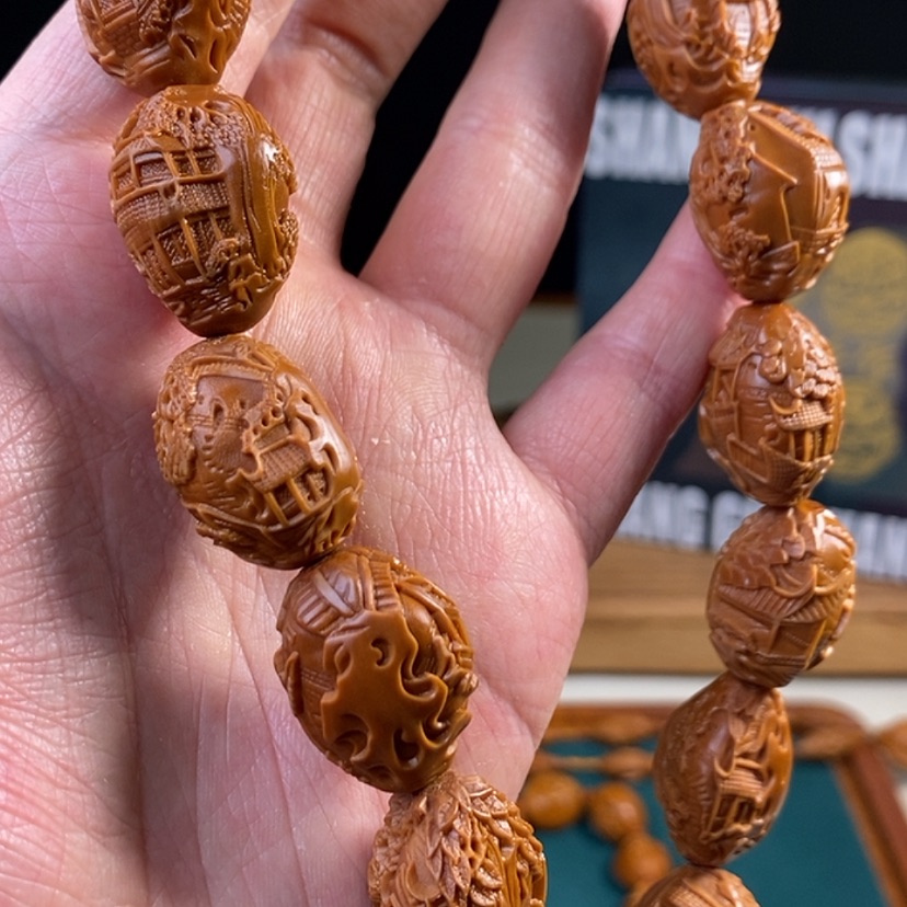 【闪购商品】橄榄核吊坠风景