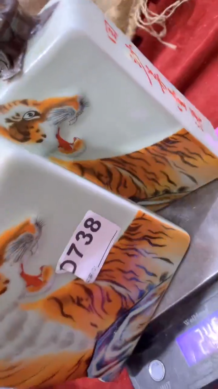 【闪购商品】瓷盘瓷器瓷片D