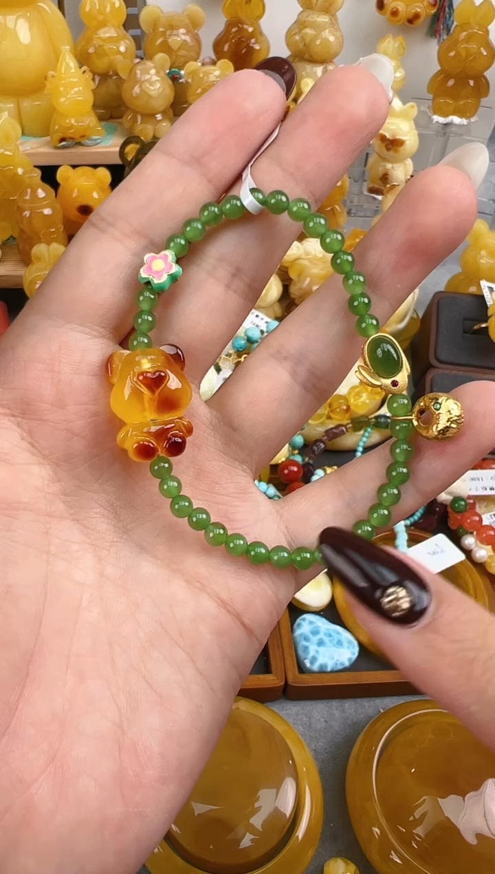【闪购商品】蜜蜡珠宝奇石未镶嵌手串