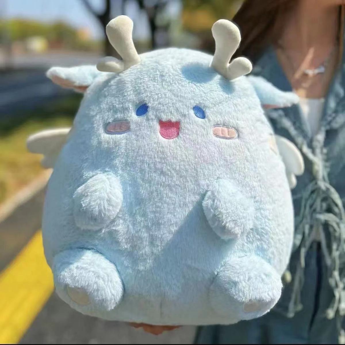 可爱软萌墩墩龙公仔毛绒玩具女生睡觉抱枕陪伴玩偶龙年吉祥物生肖