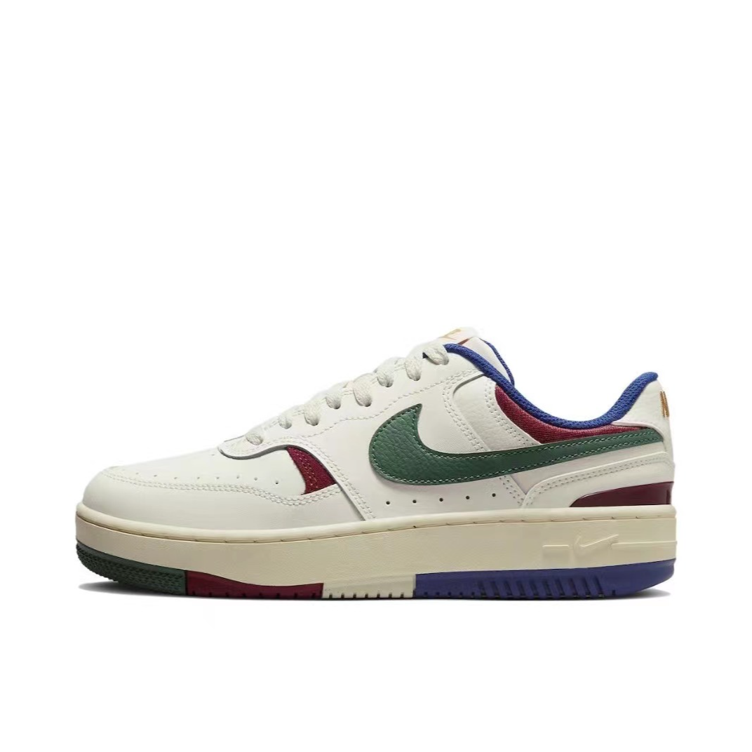 耐克/Nike Gamma Force 女子白绿蓝时尚休闲低帮板鞋DX9176-102