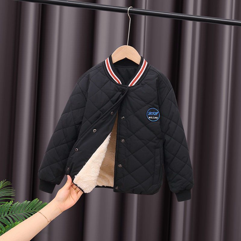 反季清仓童装棉服儿童内胆加绒加厚男女童棉衣中大童羊糕绒外套