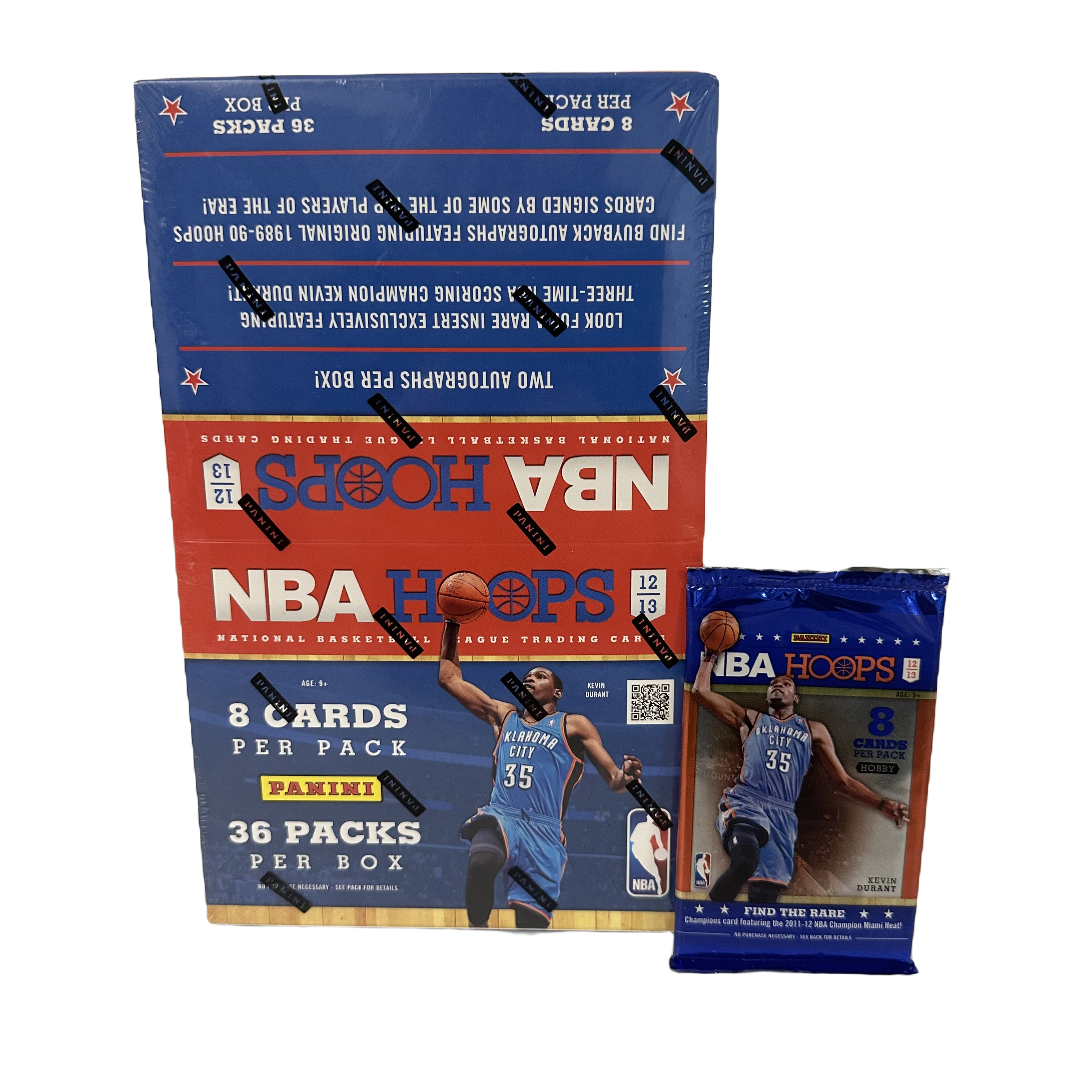12-13 Panini Hoops Hobby 篮球球星卡盲盒【拆包拆盒】
