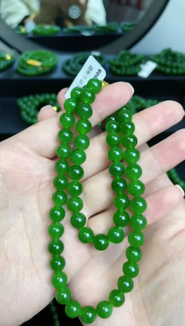 【闪购商品】和田玉（碧玉）颈饰未镶嵌8