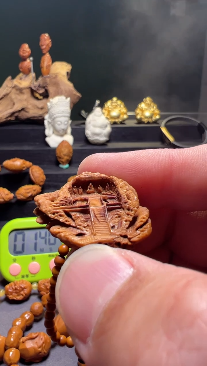 【闪购商品】橄榄核吊坠龙门石窟