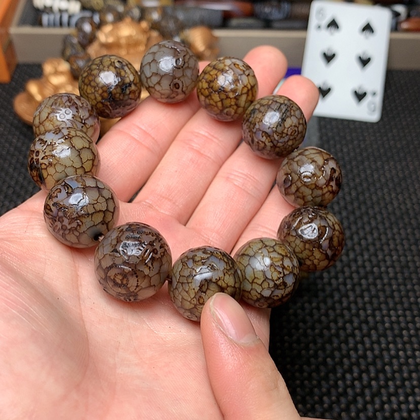 【闪购商品】玛瑙/玉髓项链未镶嵌于*狗