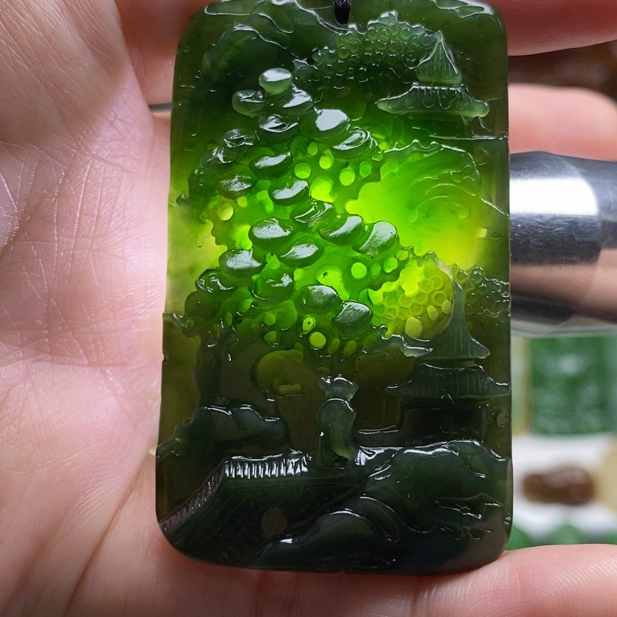 【闪购商品】和田玉（碧玉）颈饰未镶嵌