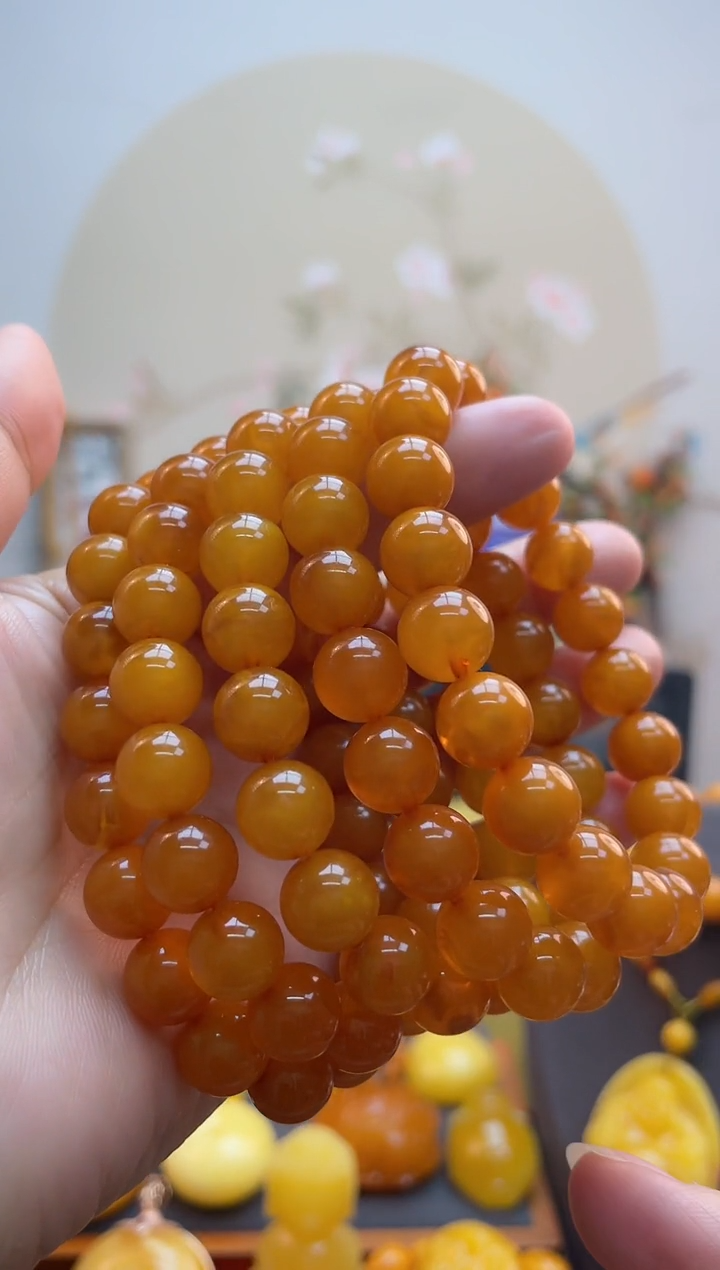【闪购商品】蜜蜡珠宝奇石未镶嵌假一罚十，多样性发其一10mm+