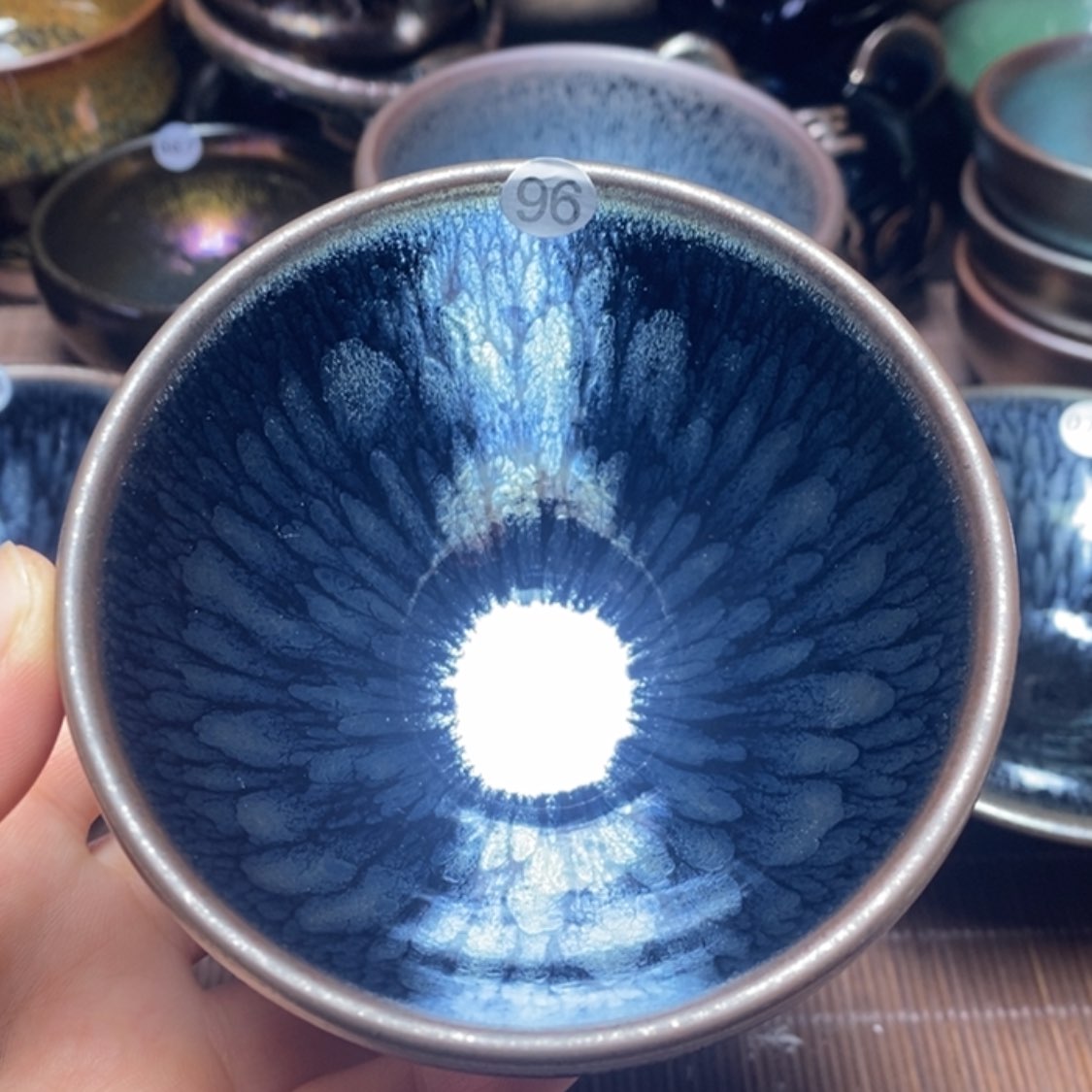 【闪购商品】瓷茶盏96秦国凤百花