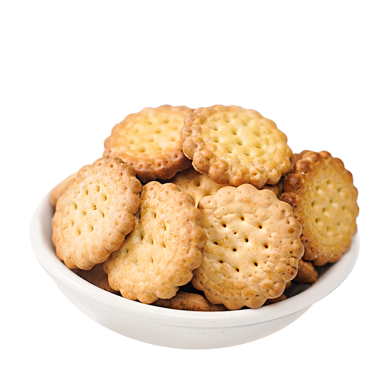 网红日式小圆饼干海盐零食休闲食品整箱糕点