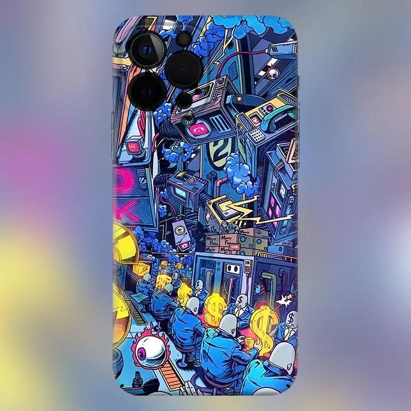 苹果13promax手机壳新款浮雕iPhone14防摔苹果12镜头全包裸感硬壳