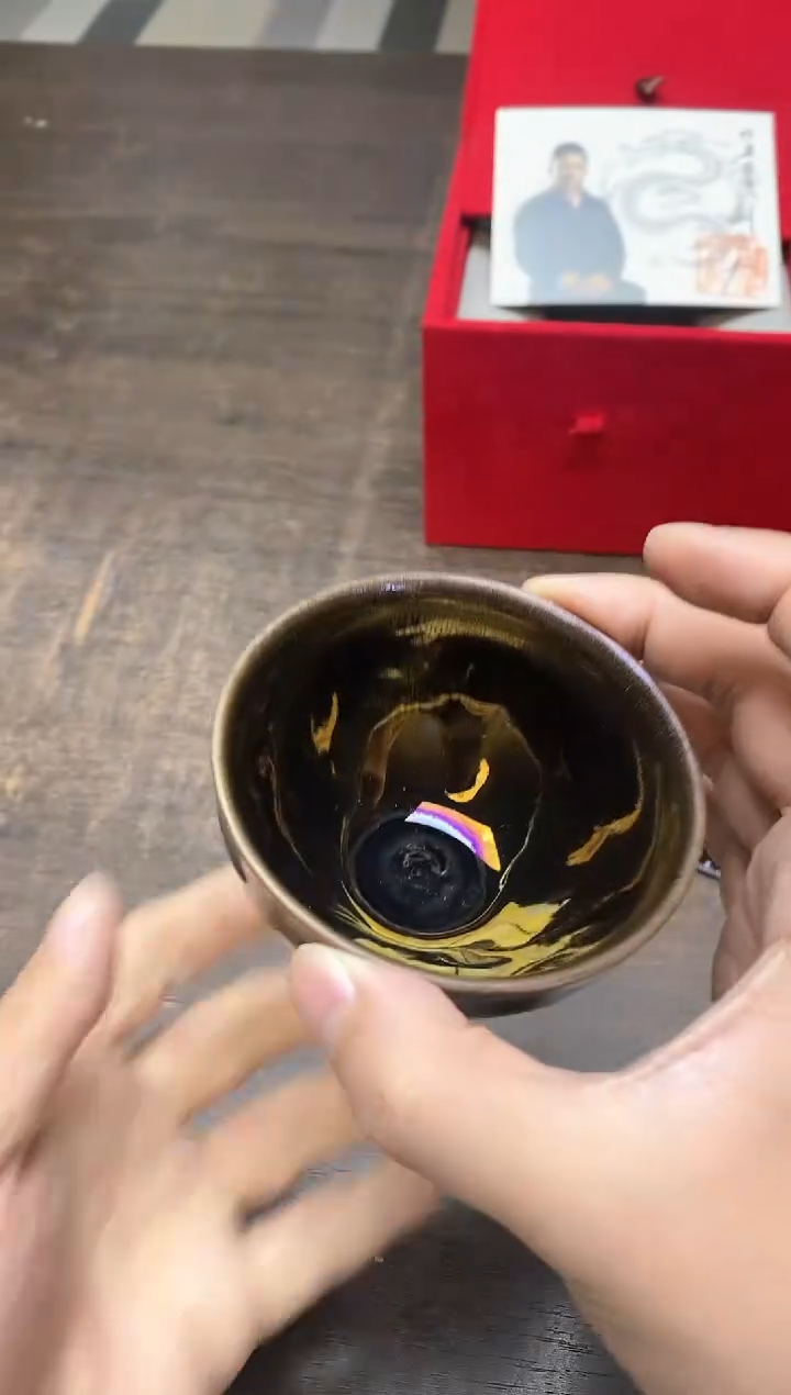 【闪购商品】瓷茶盏刘子龙金曜285