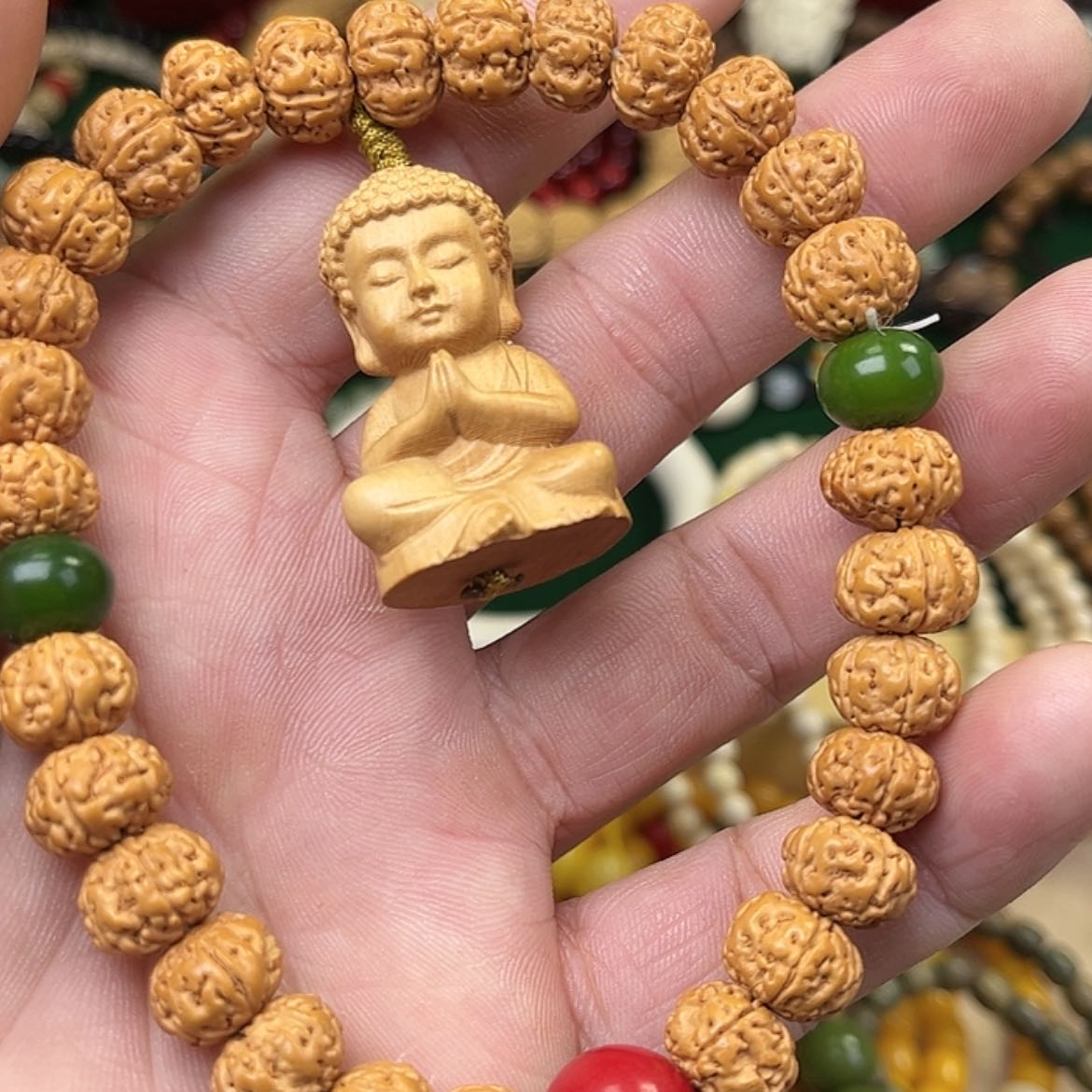 【闪购商品】白玉菩提吊坠寜**空