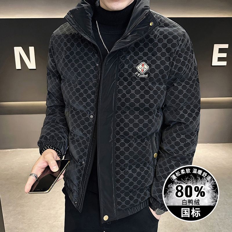 波司澄户外高档白鸭绒外套冬季羽绒服学生帅气青少年潮流保暖宽松