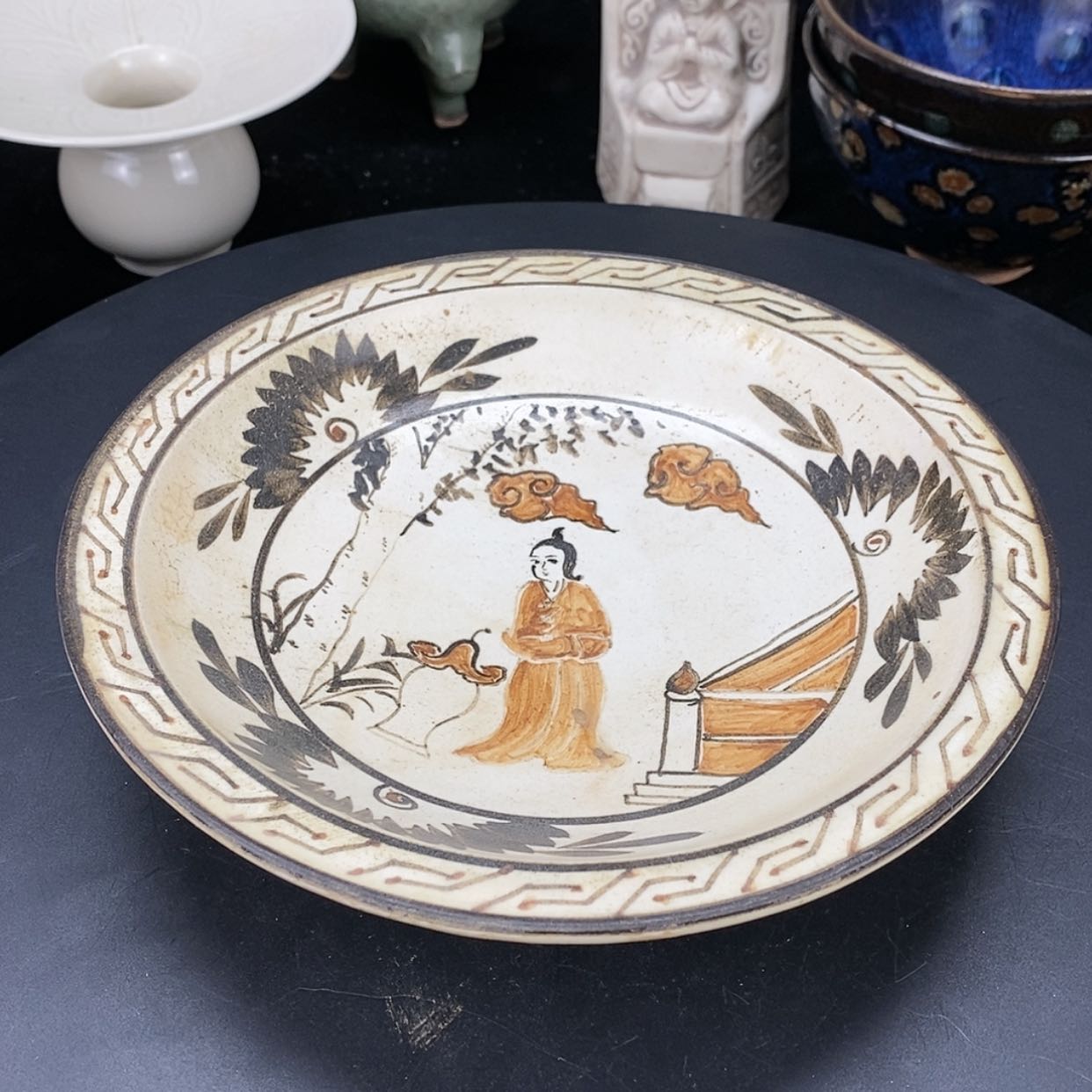 【闪购商品】瓷摆件绿***?