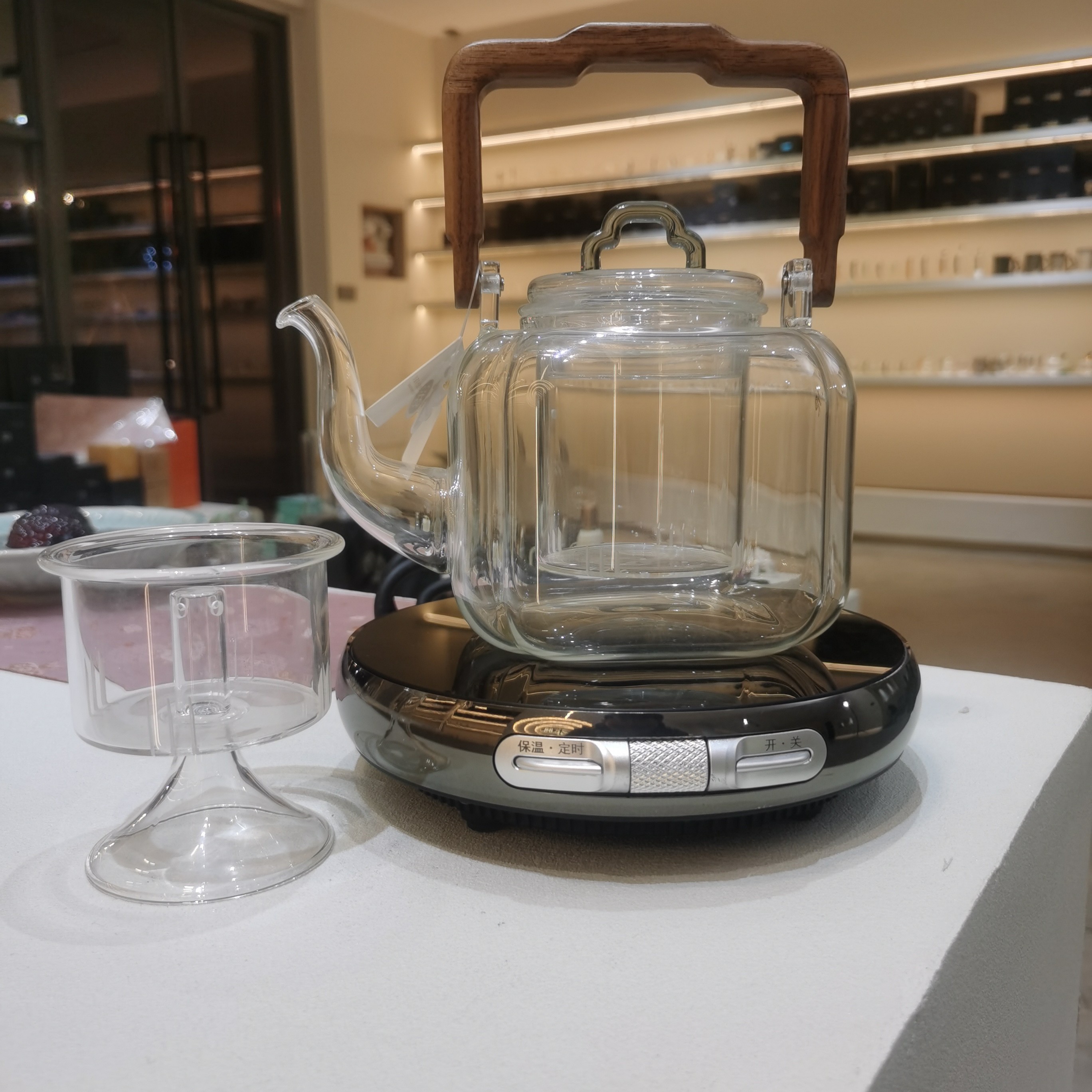 【超值组合】禾器金标壶加茗凤祥电陶炉套装