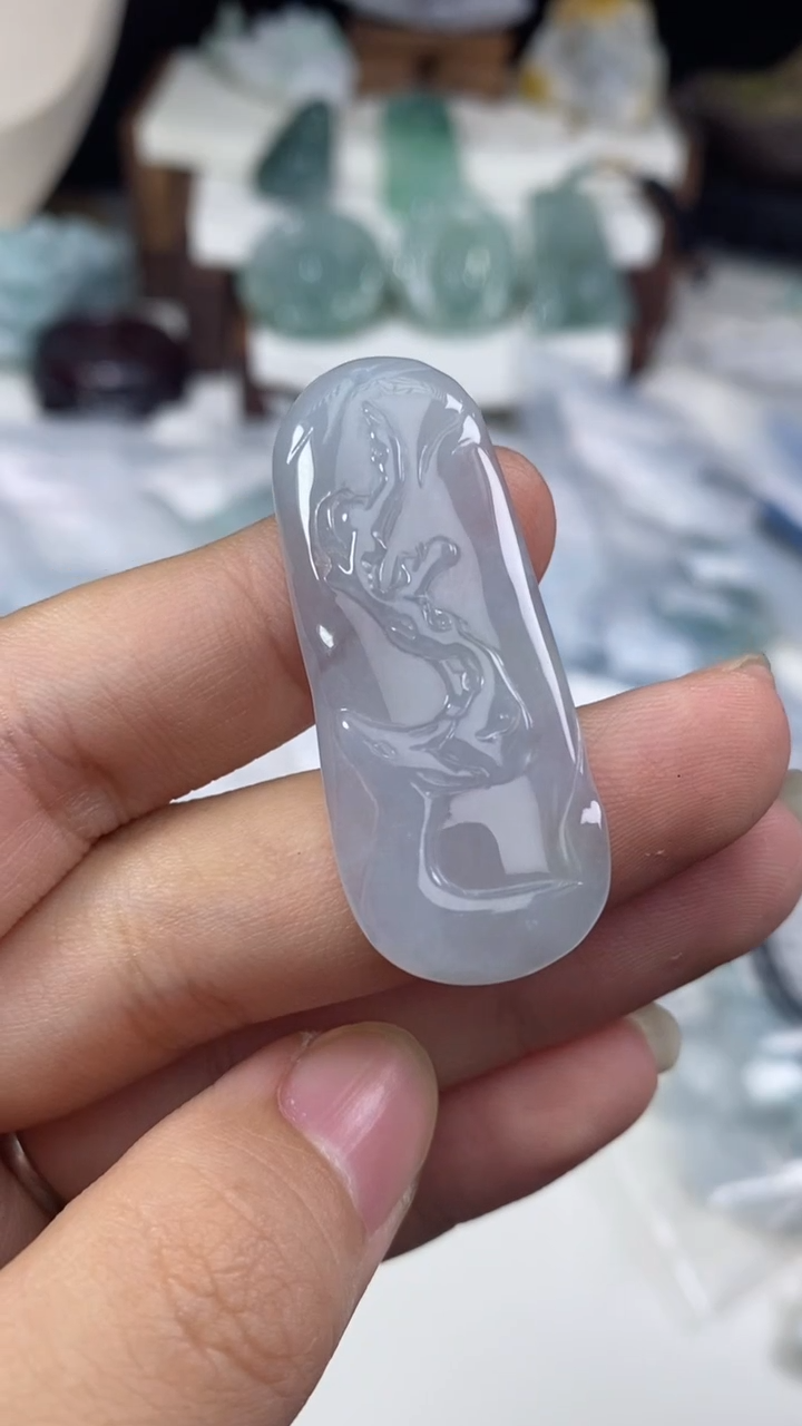 【闪购商品】翡翠鹿牌未镶嵌2400