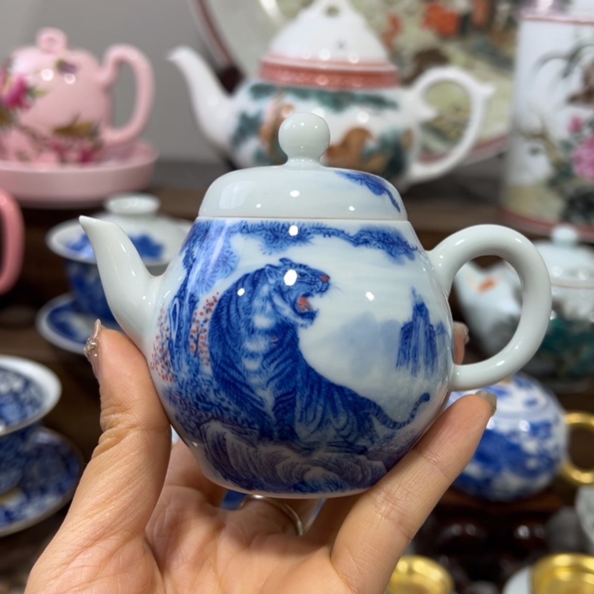 【闪购商品】瓷壶强*陀景德镇