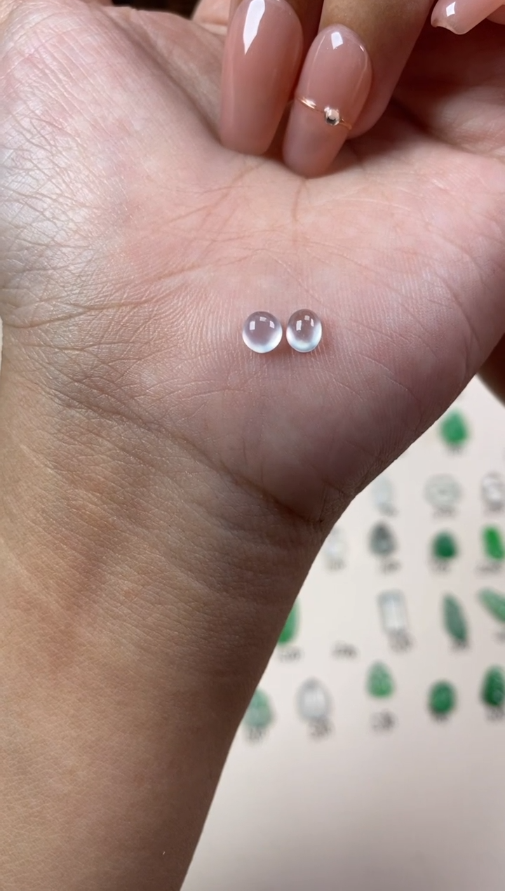 【闪购商品】翡翠蛋面未镶嵌翡翠蛋面