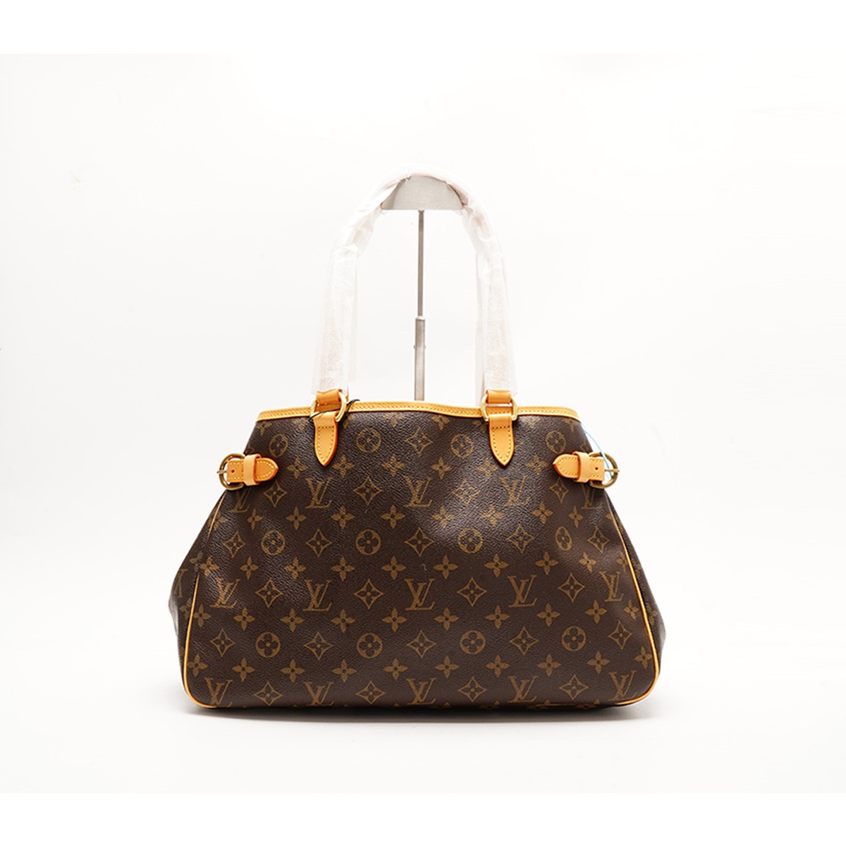 95新  【桔夕天歌】LV 中古横版南瓜包中号老花/BG22013143