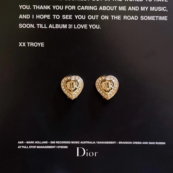 妃鱼/Dior/迪奥/95新/耳饰/市场价6800