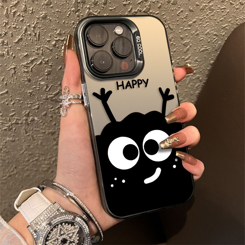 煤球适用苹果15/14/13手机壳iPhone11/12Promax新款x/xr防摔plus