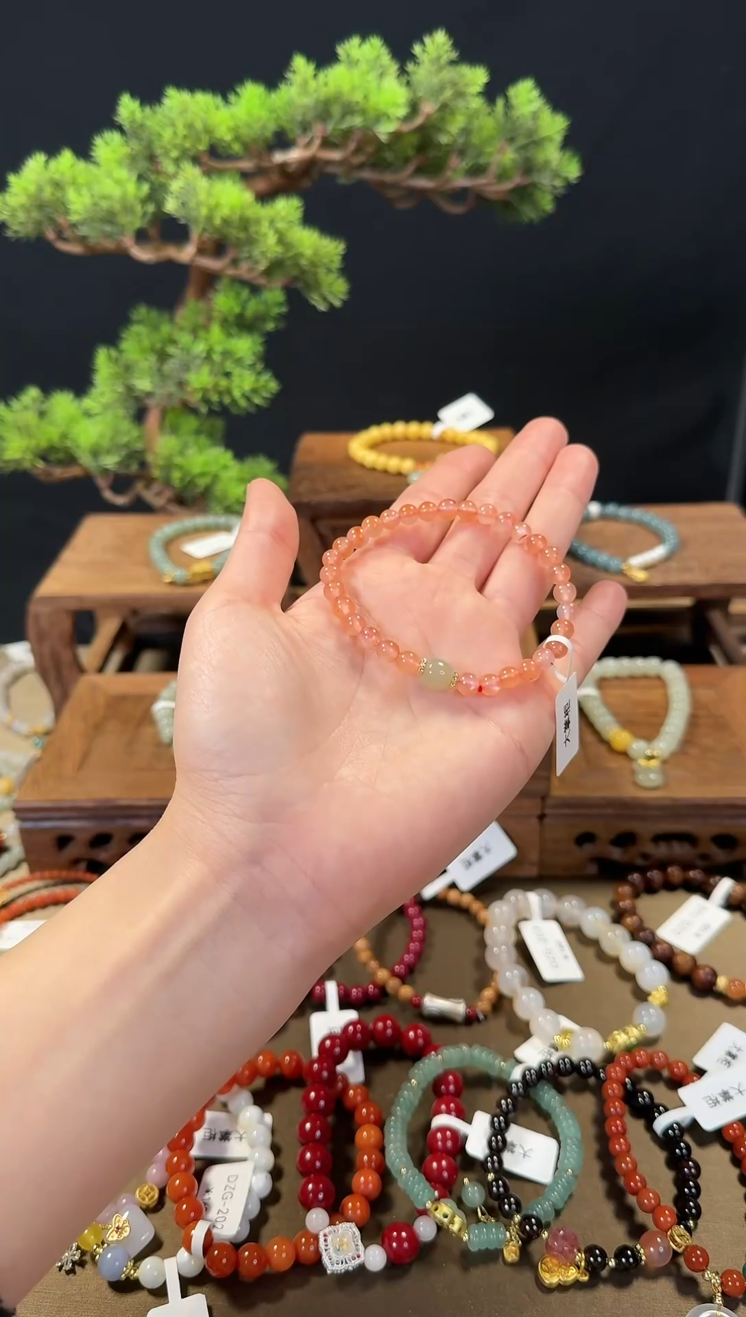 【闪购商品】南红玛瑙手链未镶嵌DZG-065